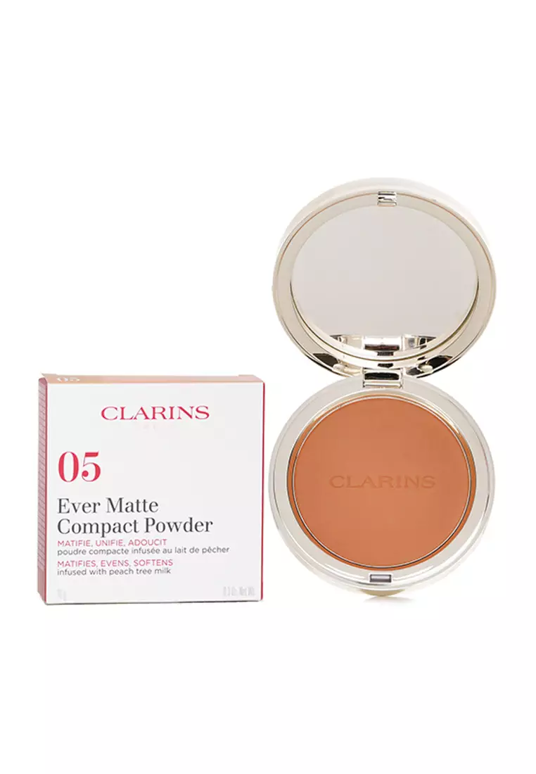 CLARINS - 霧感無瑕粉餅 - # 05 Medium Deep 10g
