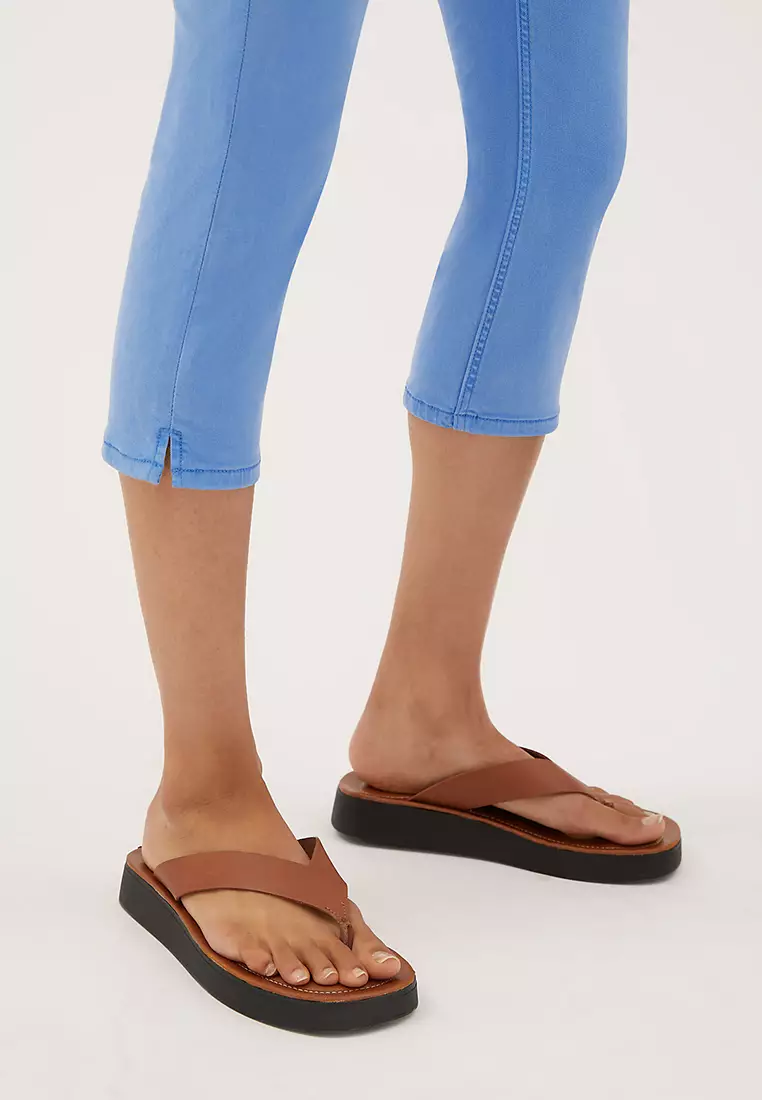 Supersoft High Waisted Skinny Cropped Jeans