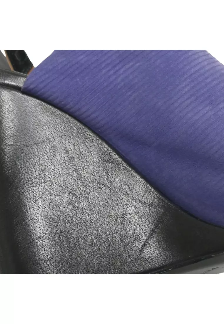 Pre-loved Balenciaga Stretch And Slingback Heels for Women in Purple - D1-299987-WAN41-5161-36