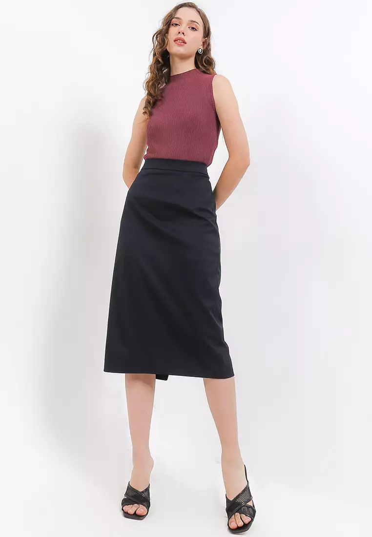 Bambi Midi Pencil Skirt