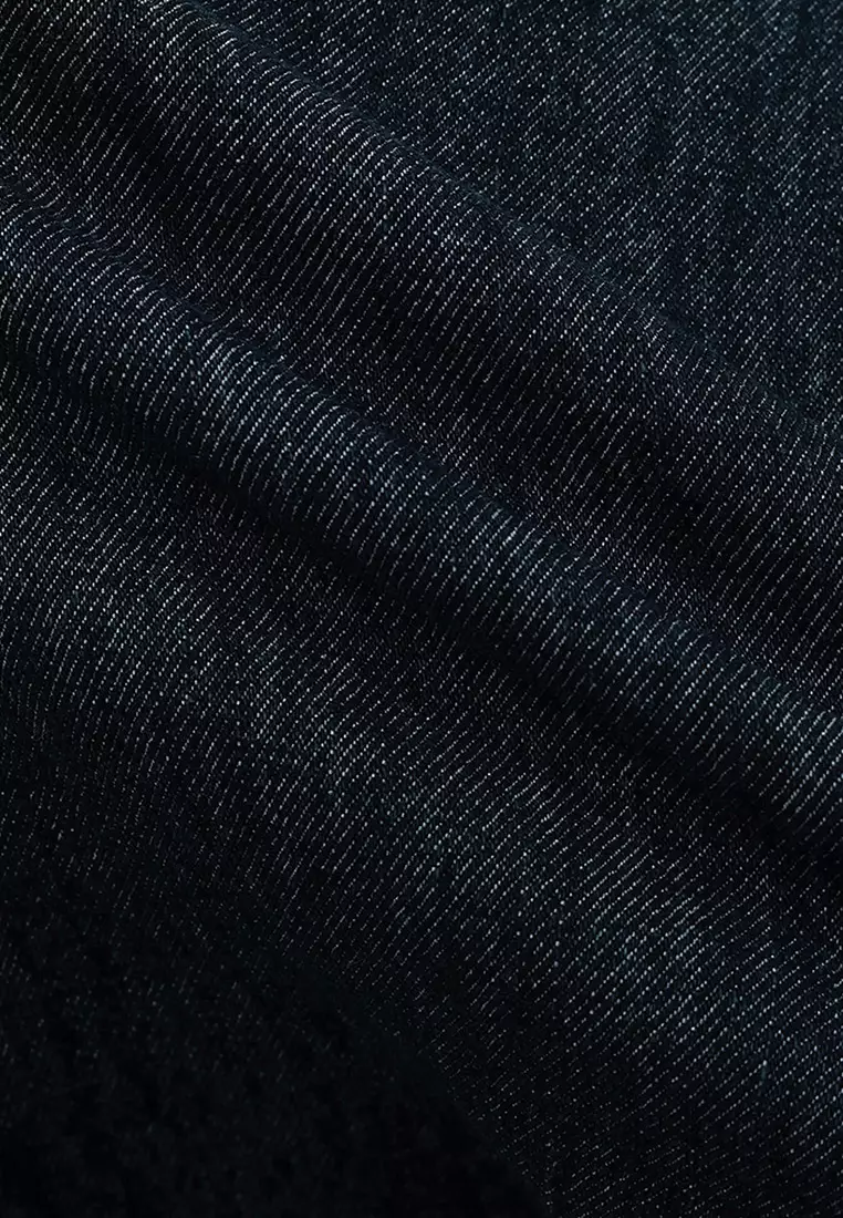 802 Slim Fit Twill Stretched Jeans NAVY Celana Denim Pria