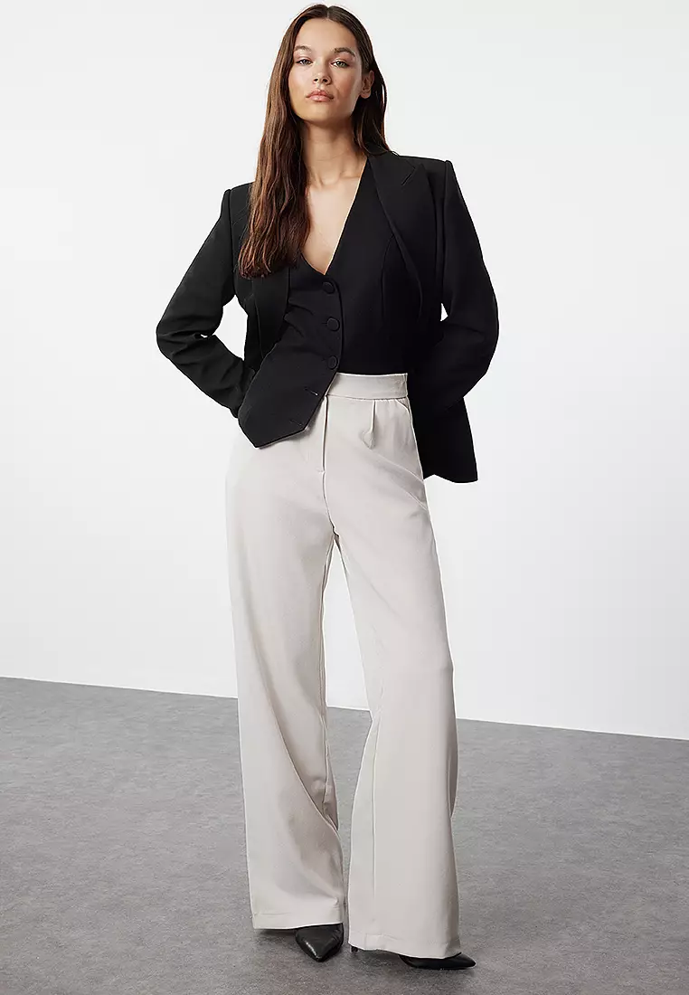 Wide Leg Trousers