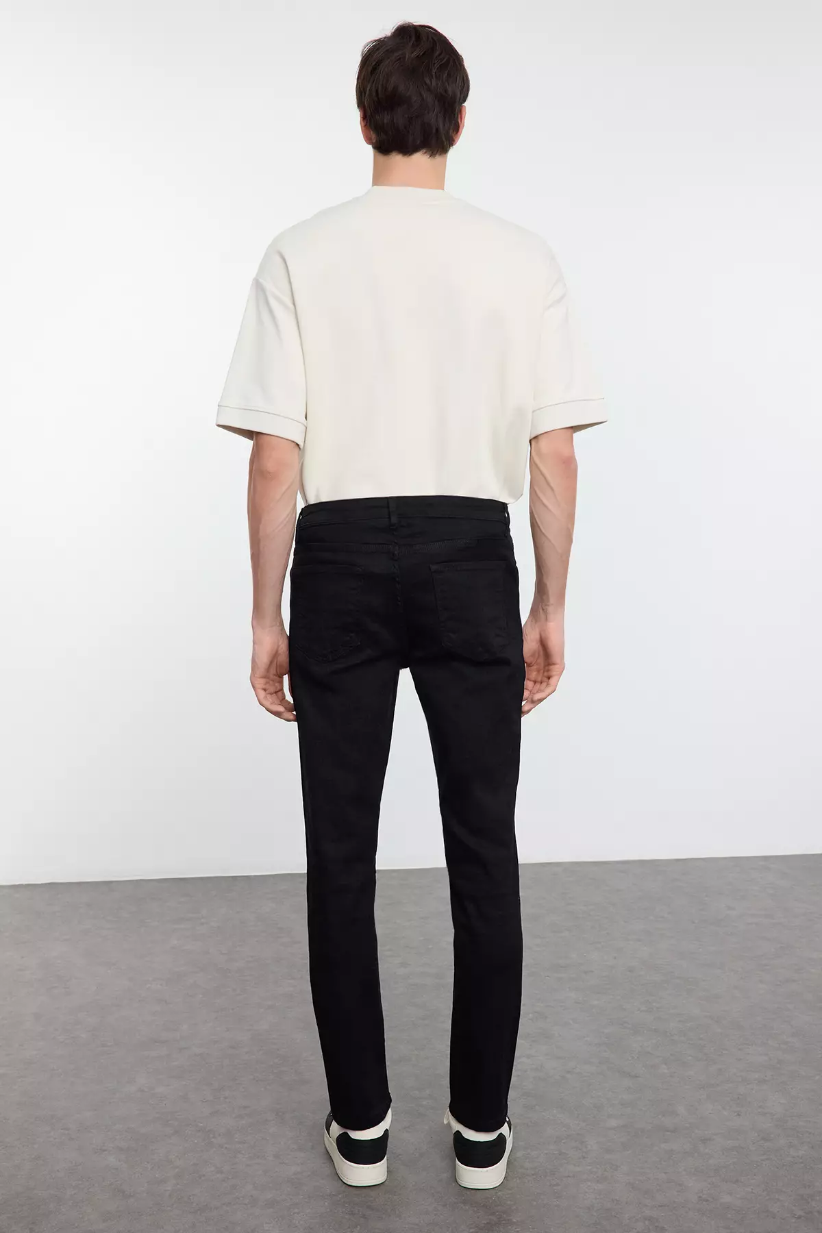 Mid Waist Skinny Jeans