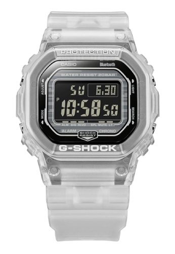 Casio white G-shock Bluetooth Digital Watch DW-B5600G-7DR C7C5AAC416ACA9GS_1