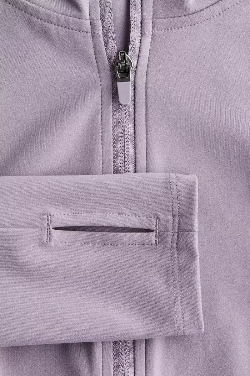 Hooded sports jacket with SoftMove™