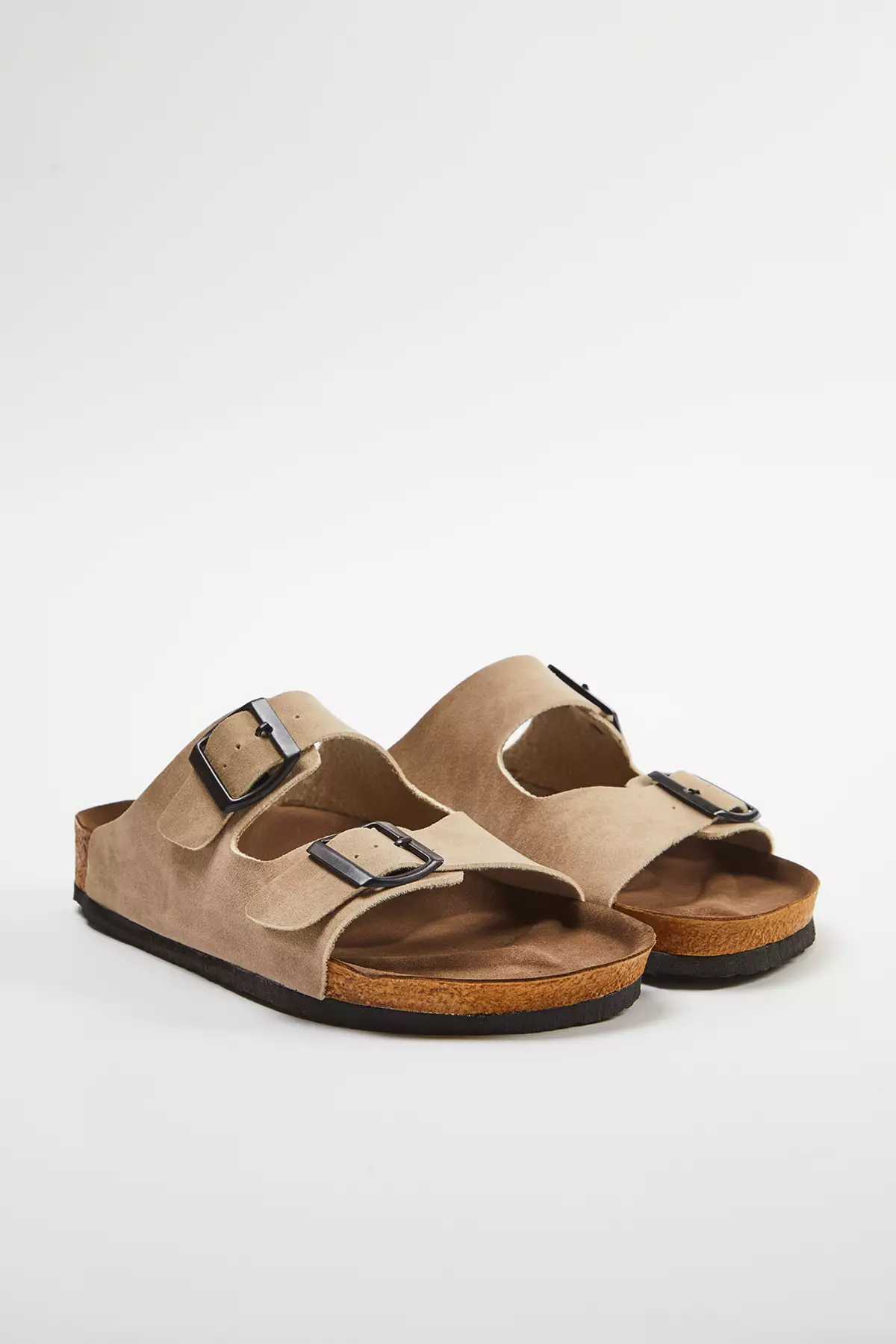 Double Buckled Sandals