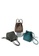 RABEANCO grey RABEANCO AXEL Small Convertible Backpack - Grey Khaki 204B1AC76AB40CGS_6