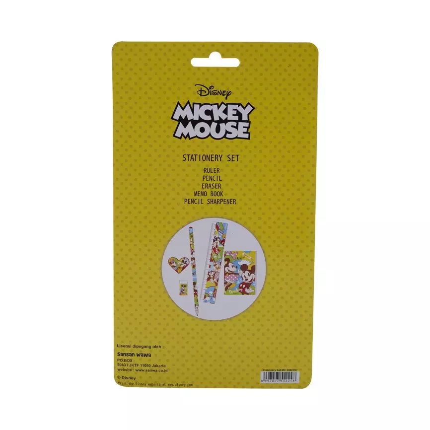 Mickey Mouse Stationery School Set