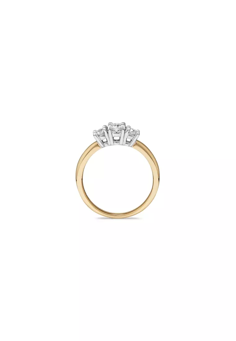 Michael hill 3 stone diamond ring hotsell