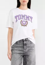 Buy Tommy Hilfiger Varsity Logo Relaxed Fit T-Shirt - Tommy