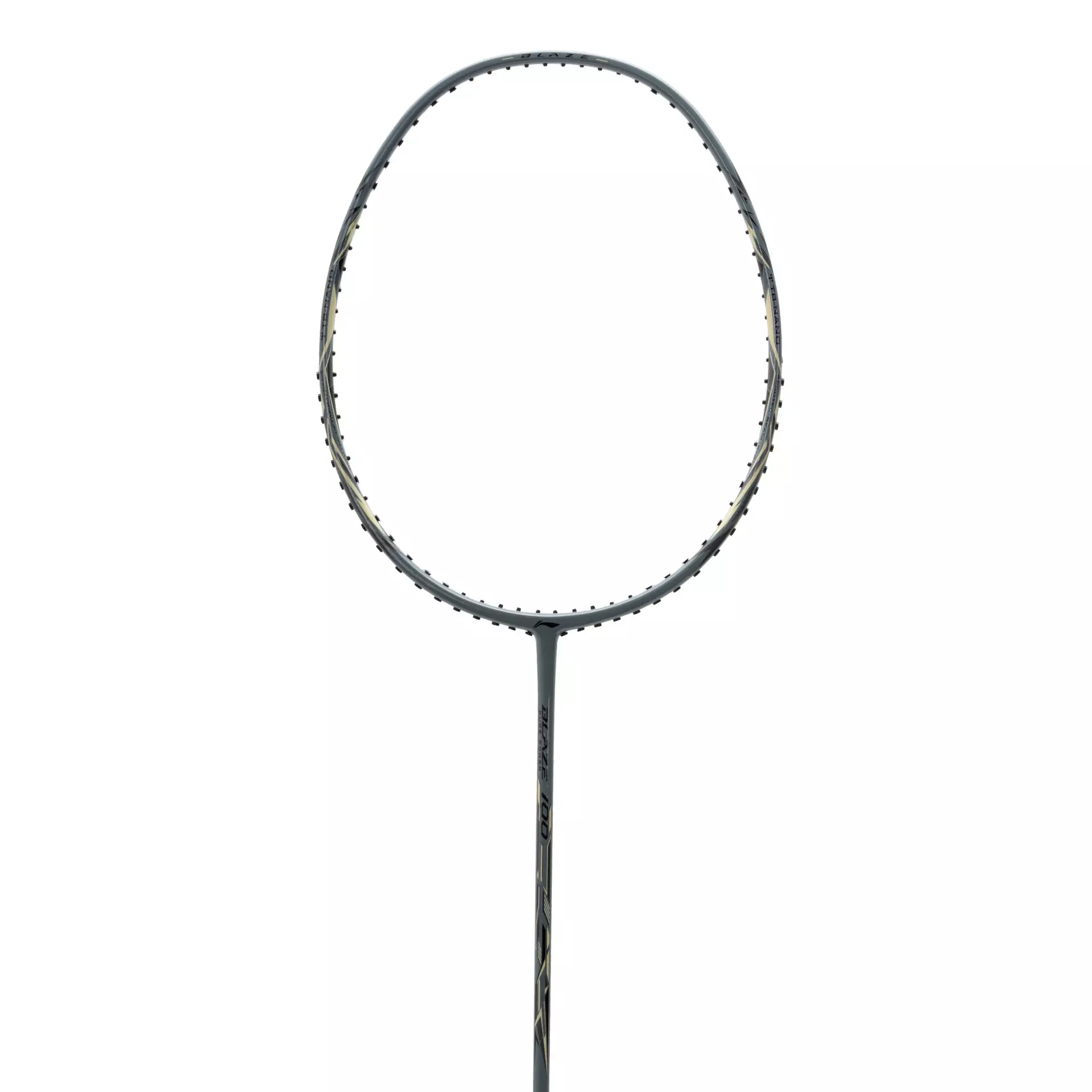 Li-Ning Badminton Racket Blaze 100 84 Grams - Gunmetal/Black/Ivory