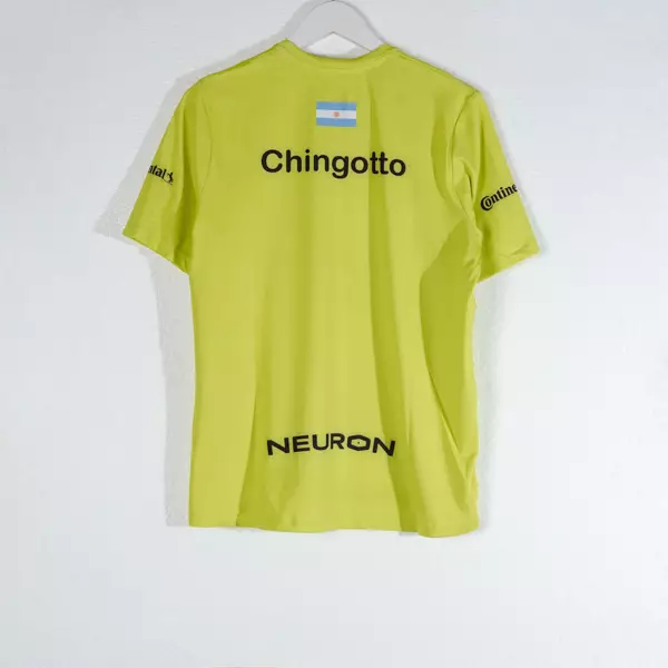 Kaos BULLPADEL BEQUE CHINGOTTO PREMIER PADEL NEON PADEL JERSEY TSHIRT 100% ORIGINAL