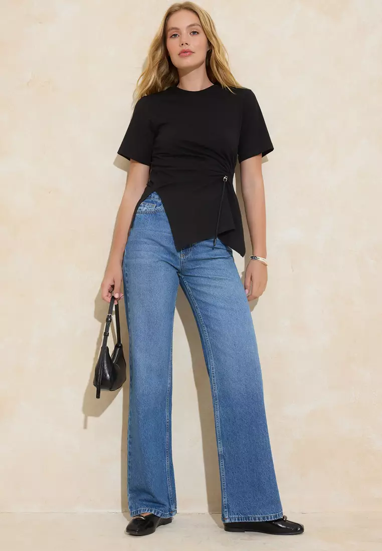 Ruched Detail Blouse