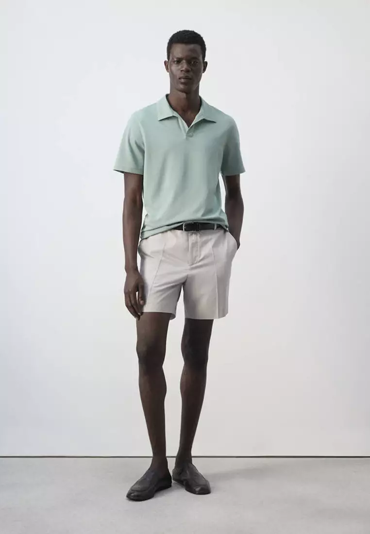 Slim Fit Piqué Polo Shirt
