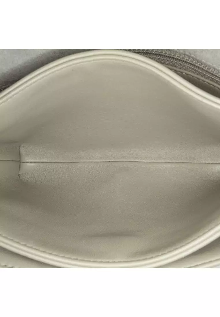 Pre-Loved Chanel Quilted Shearling Chain Flap