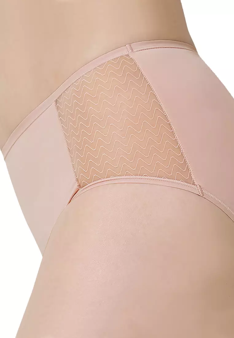 Simply Everyday Chic Hipster Panty for Women- Soft Mauve