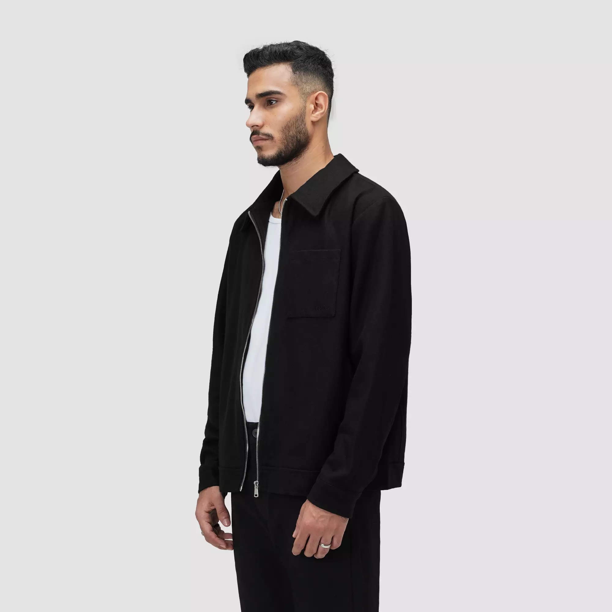 CELCIUS Cashmere Wool Jacket I31000413C Hitam