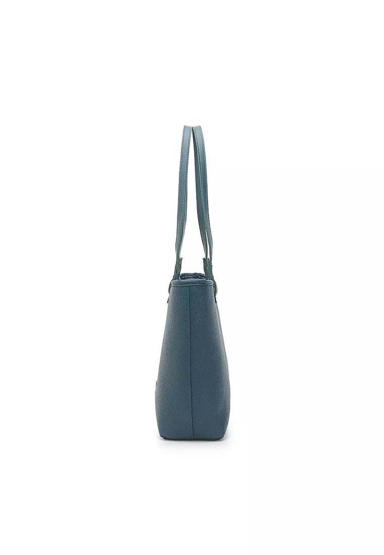 Women's Tote Bag / Shoulder Bag / Top Handle Bag - Blue