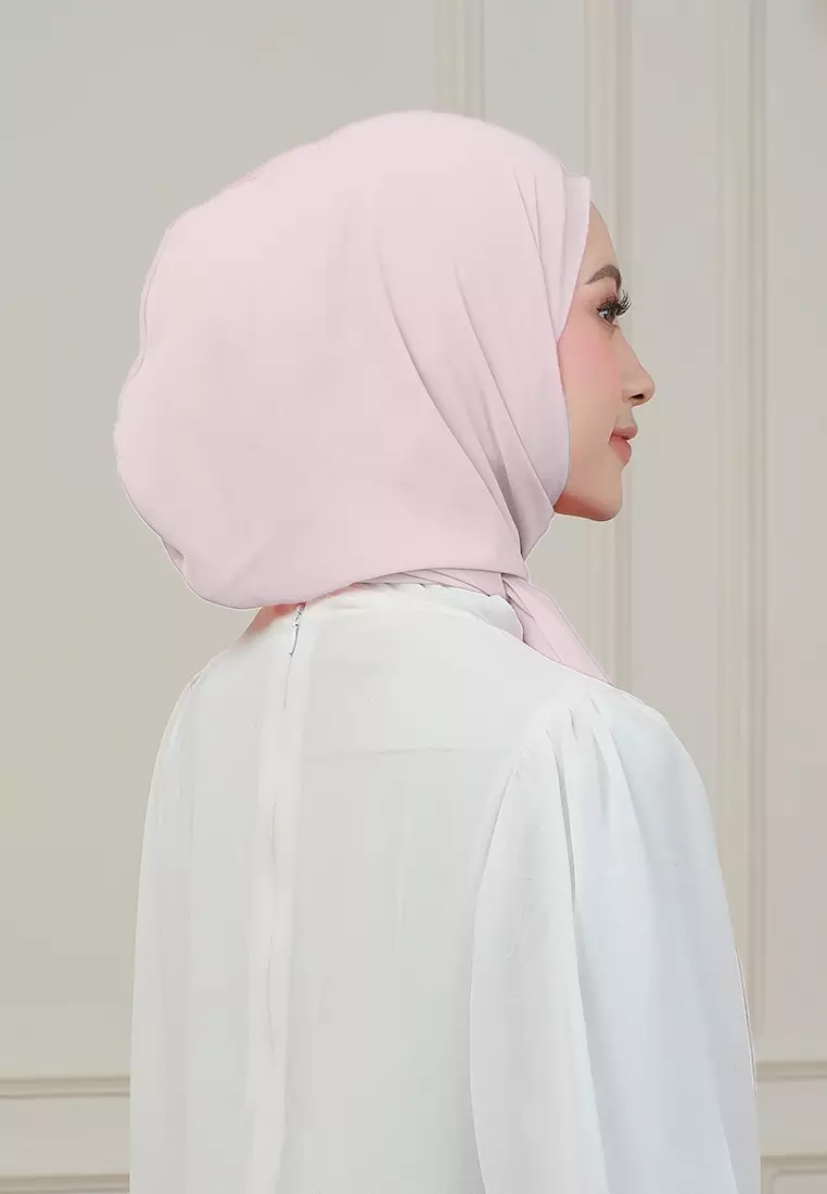 HIJAB INSTAN MAGNET SYIFA - POWDER PINK