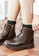 Twenty Eight Shoes brown Vintage Leather Platform Boots DS0485 24661SHA140365GS_7
