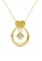 Her Jewellery gold Love Drop Pendant (Yellow Gold) - Made with premium grade crystals from Austria 9FFD3AC7CEE824GS_4