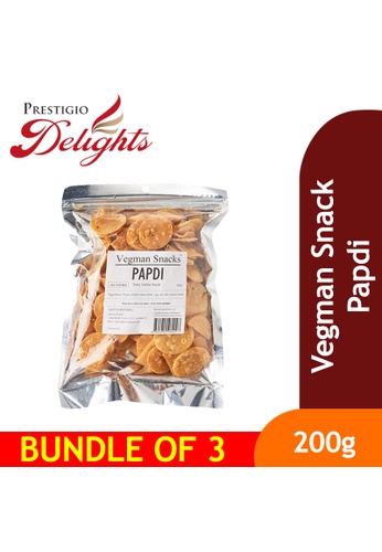 Prestigio Delights Vegman Snacks Papdi 200g Bundle of 3 4EB16ESFE12551GS_1