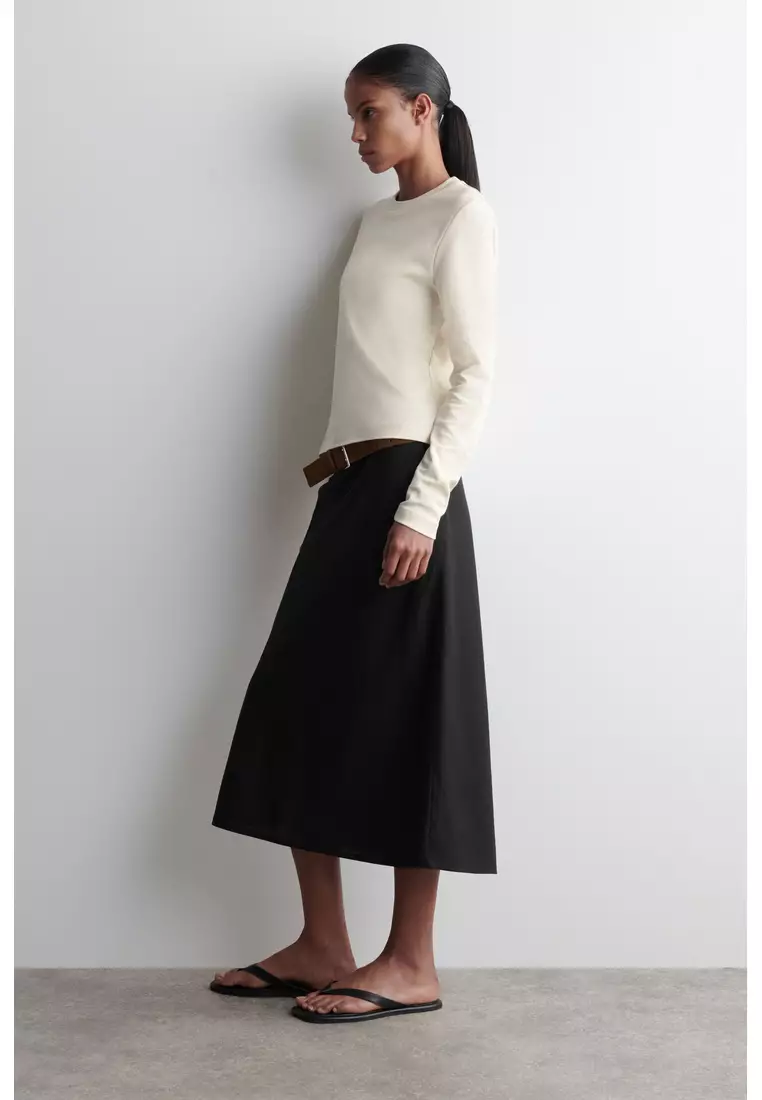 CLEAN CUT REGULAR LONG-SLEEVED T-SHIRT