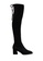 Twenty Eight Shoes black Trapezoid Mid Heel Pointed Toes Over Knee Boot VB116 02F30SH73BEF43GS_1