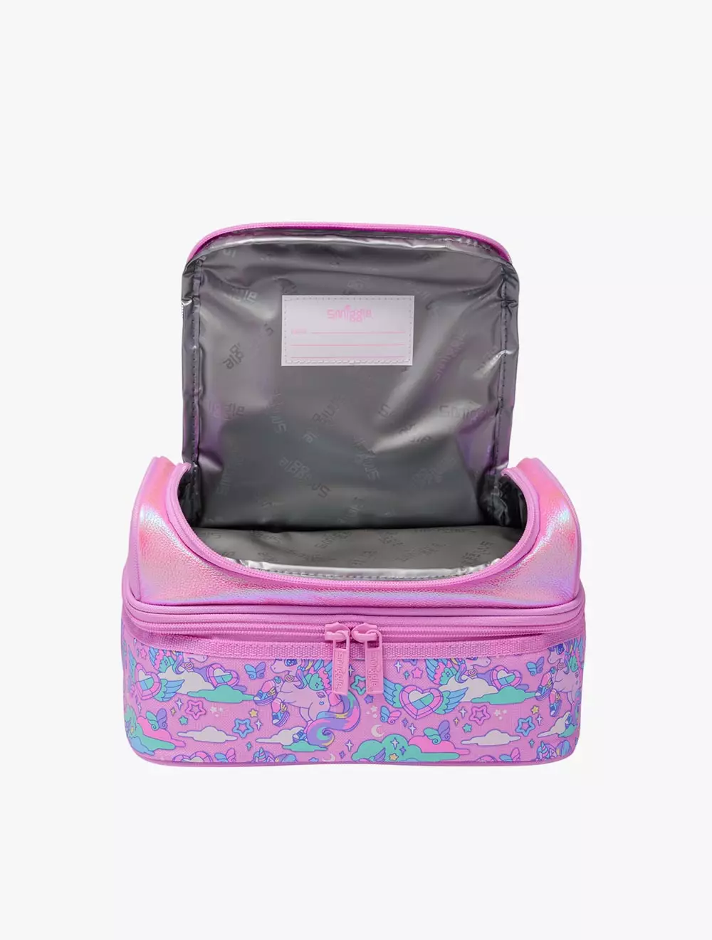 Smiggle Trailblazer Double Decker Lunchbox - IGL457020PNK
