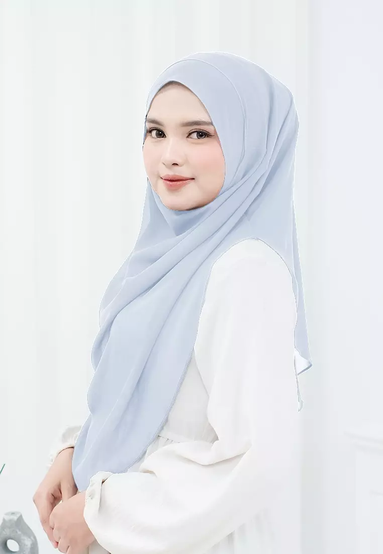 HIJAB INSTAN ZHAZA - BABY BLUE