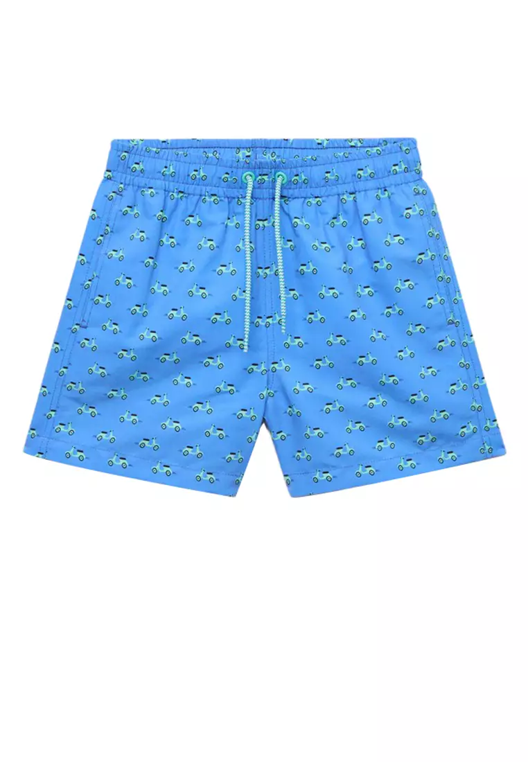 Buy MANGO KIDS Printed Swim Shorts 2025 Online ZALORA
