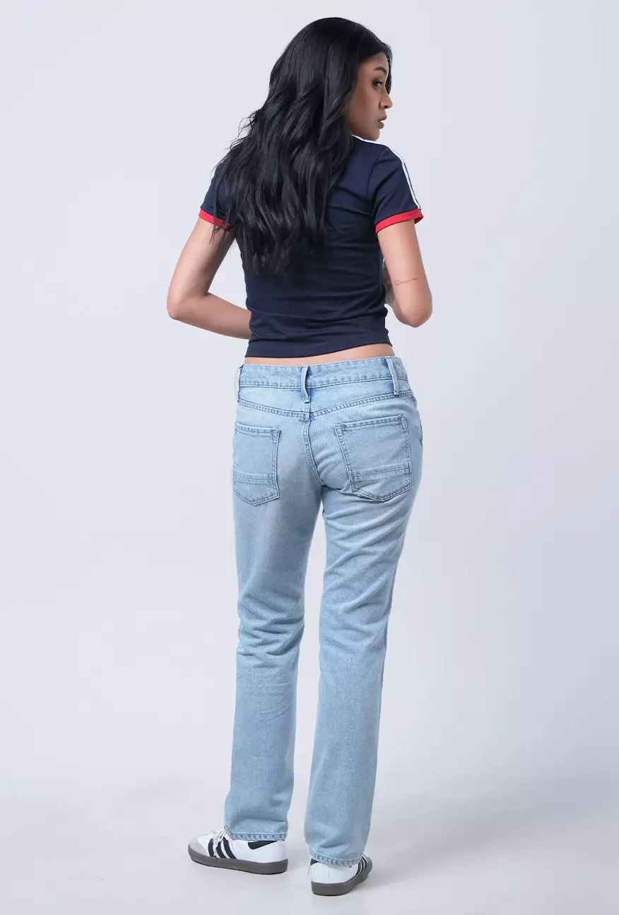Celana Jeans Wanita Straightcut K1 Series Light Blue Exclusive Online