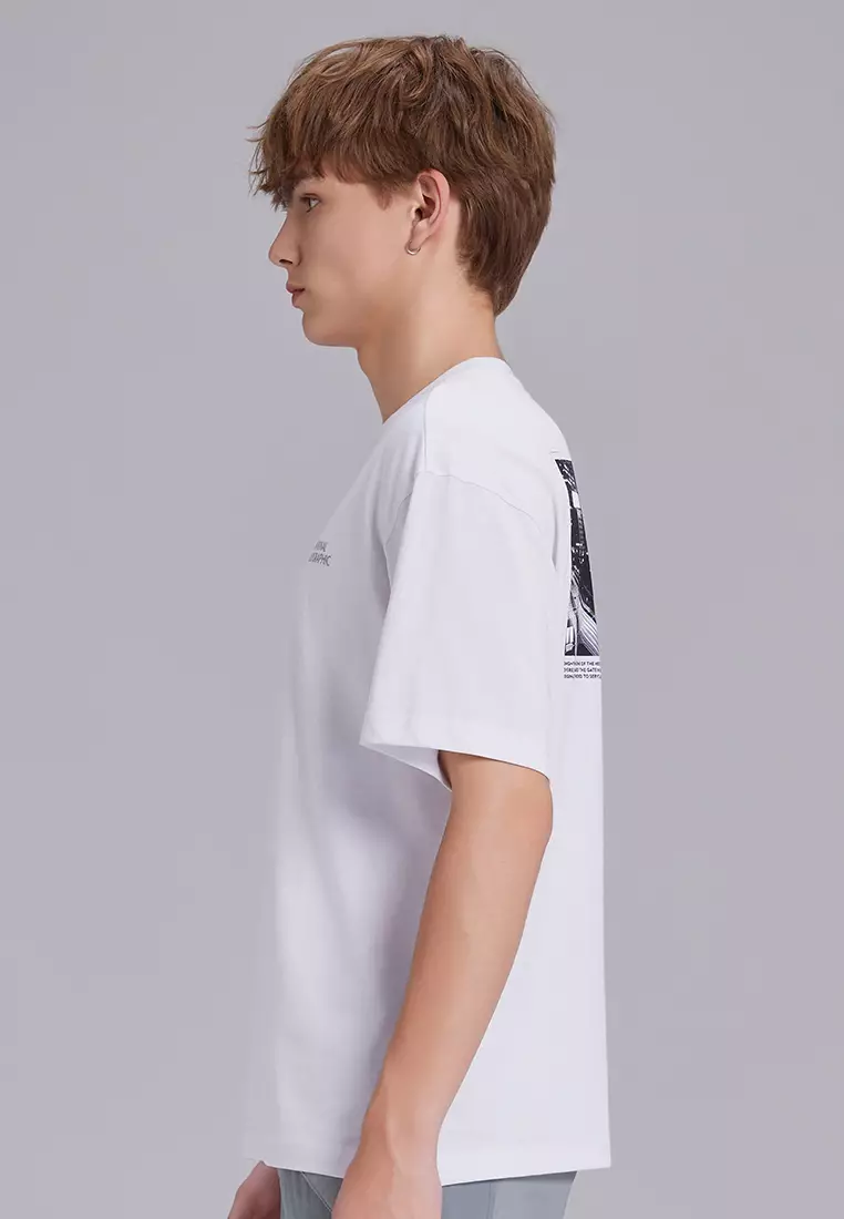 Unisex URBAN CITY Graphic Short Sleeve Tee 2