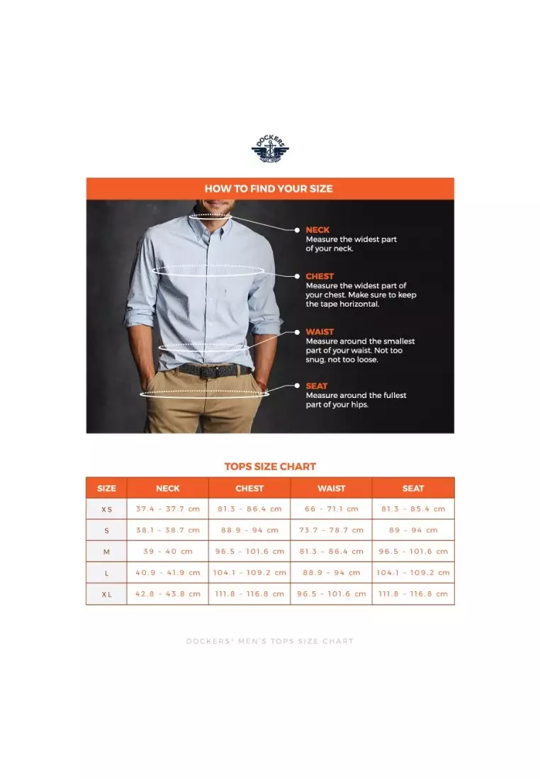 Buy Dockers Dockers® Men's Short Sleeve Casual Regular Fit Shirt 55769 ...