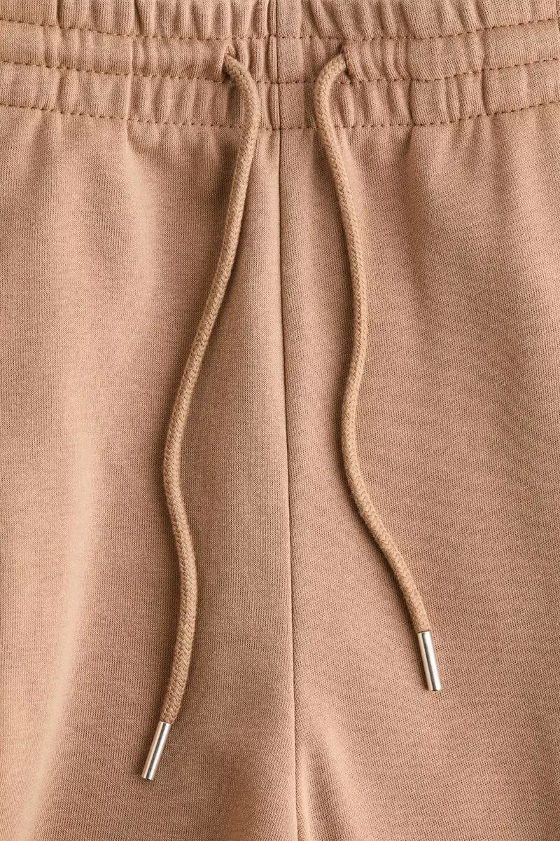 Pleat-detail drawstring trousers