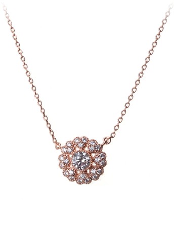 Jual Cocoa Jewelry Cocoa Jewelry Shinning Flower Necklace Original Zalora Indonesia