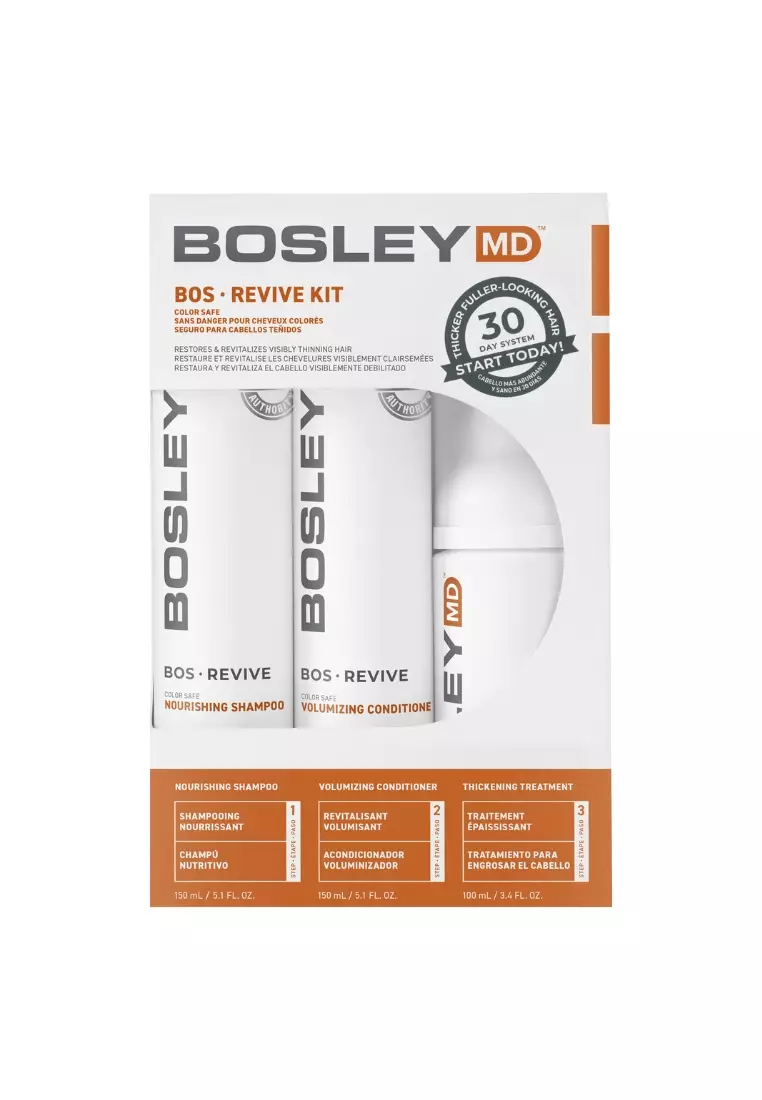 Buy Bosley BOSLEY BosRevive Starter Pack For ColorTreated Hair