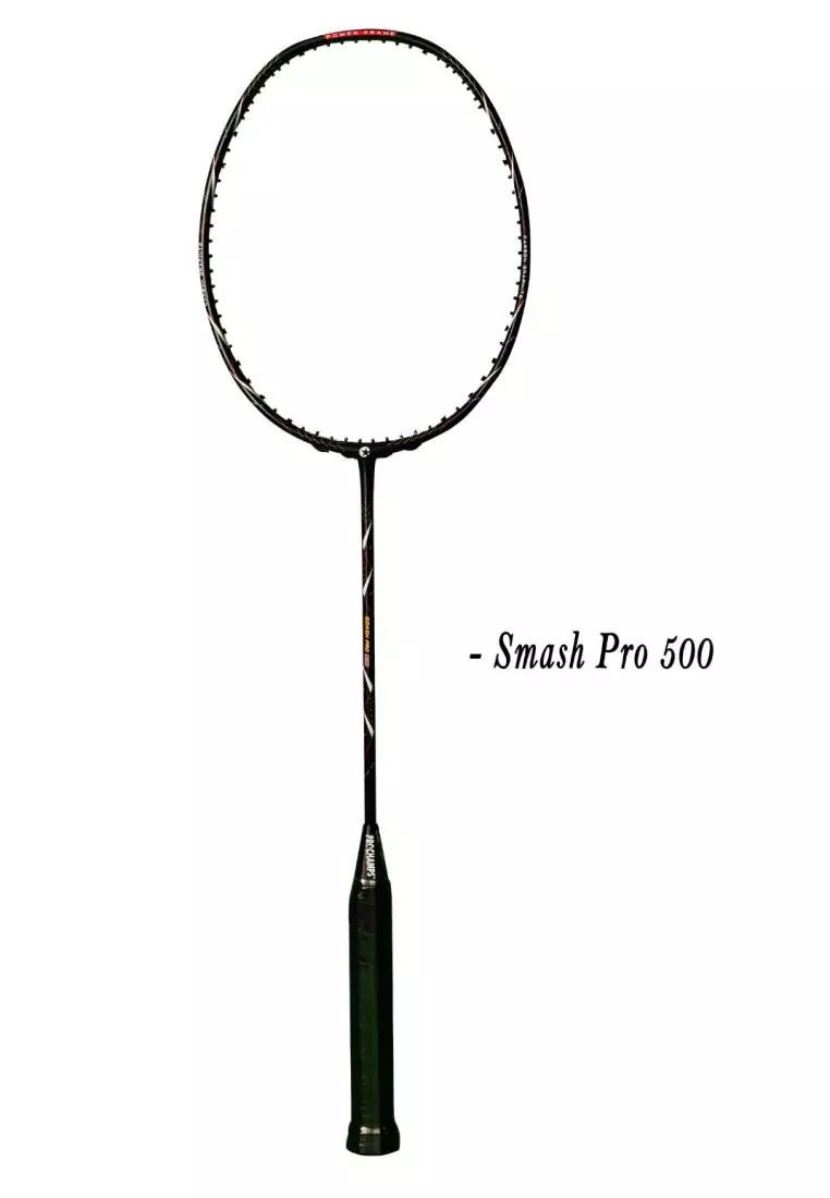 PROCHAMPS SMASH PRO 500 RAKET ORIGINAL (PAKET SENAR YONEX BG 6)