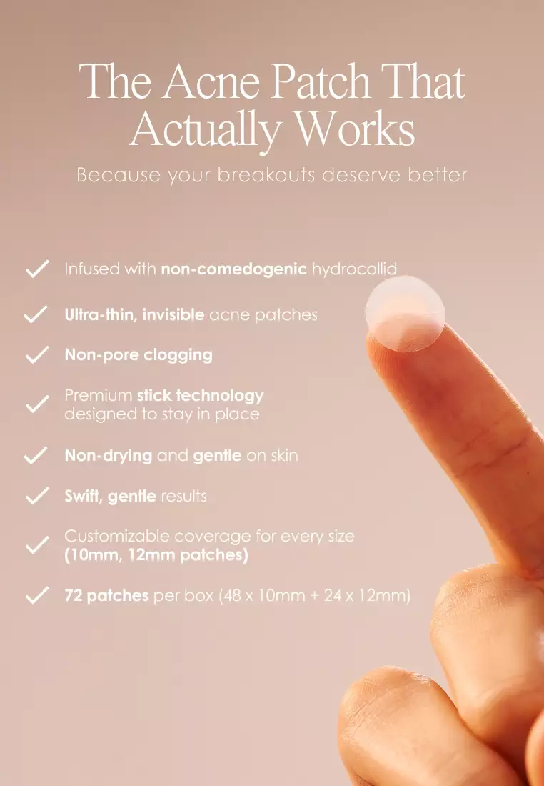 Project E Beauty 抗菌修護隠形痘痘貼