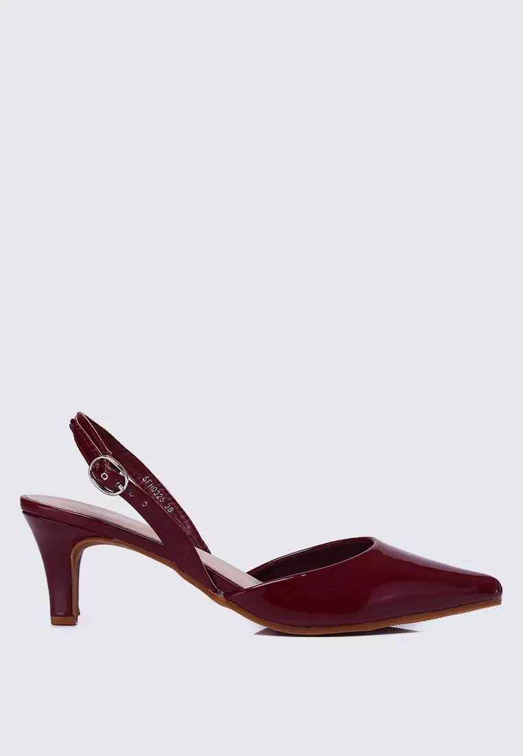 Aldo on sale burgundy heels