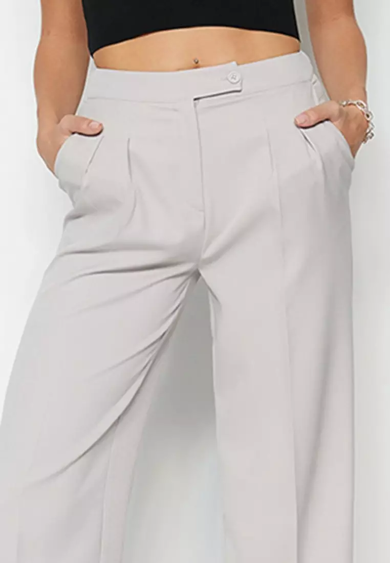 Straight Leg Trousers