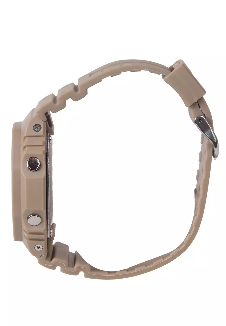 Digitec Jam Tangan Digital Pria - Brown Resin Strap - DG-5119T