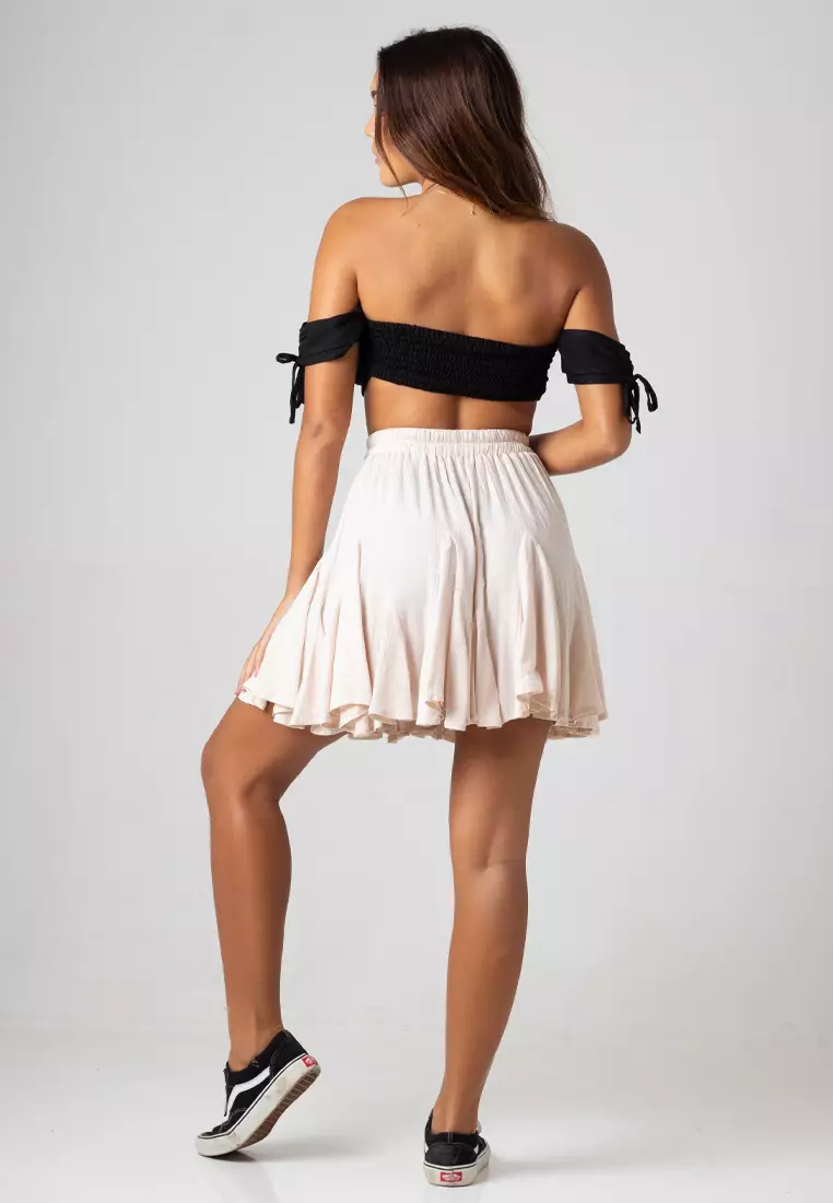 STARDUST SKIRT PEACH DUST