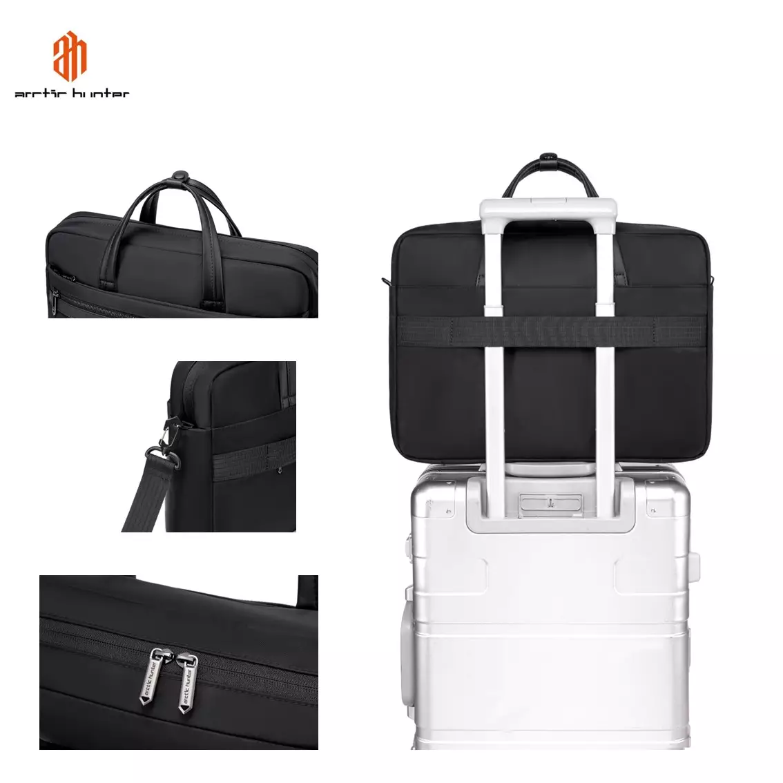 Arctic Hunter GWB00849 Tas Jinjing Kantor Kerja Laptop 15.6 Inch Business