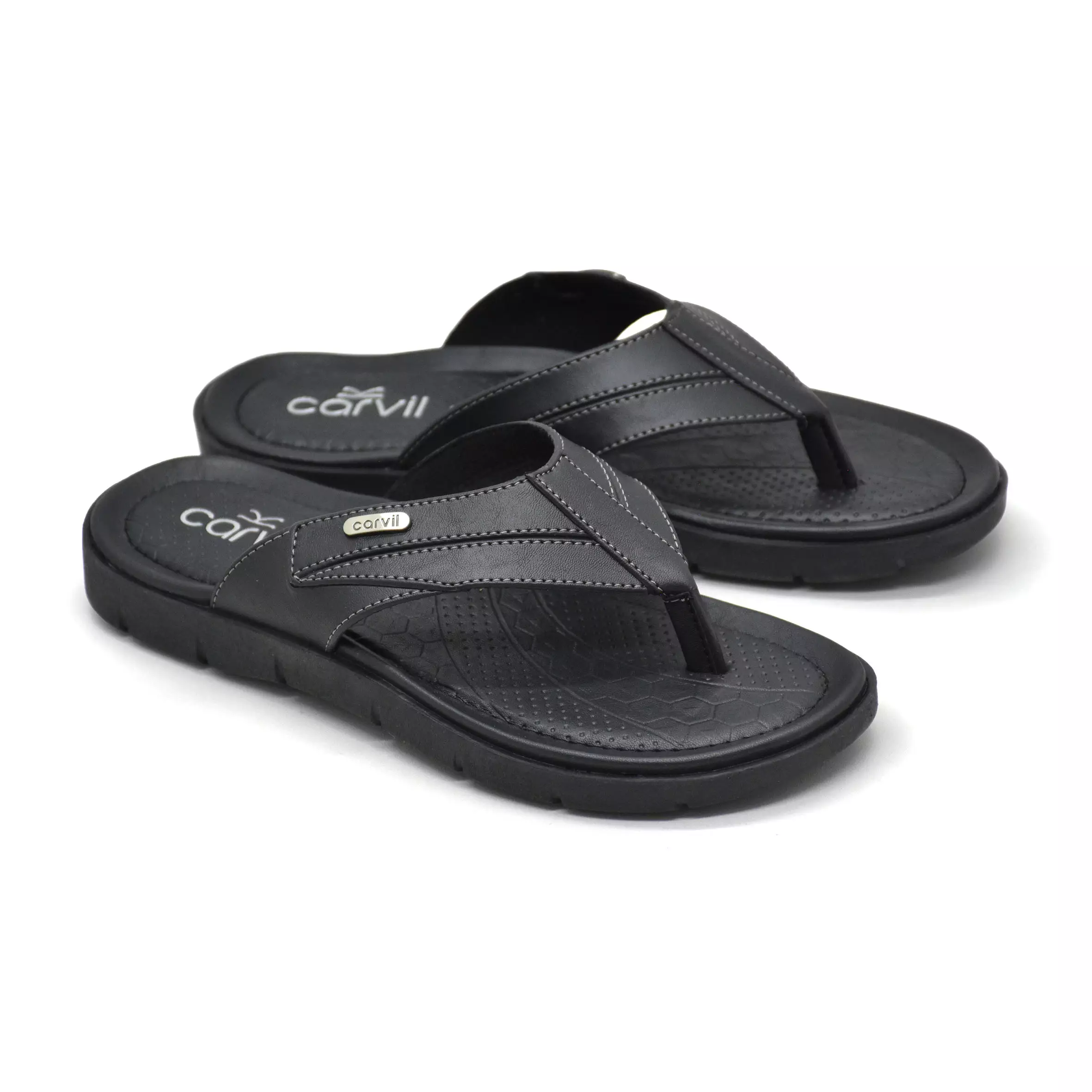 Carvil Sandal Pria Wolves-01 M Black