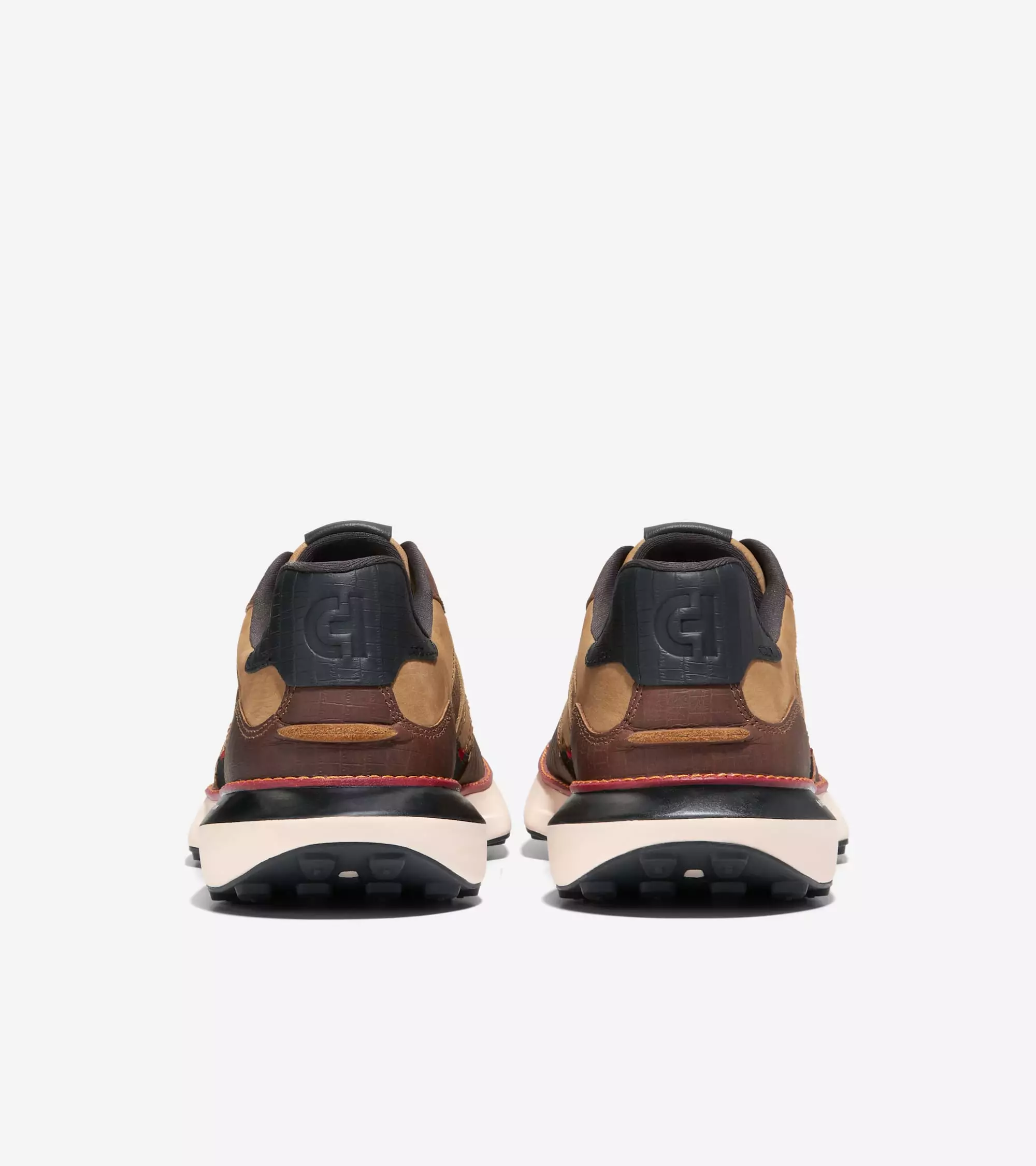 Cole haan grandpr酶 cheap perforated low top sneaker