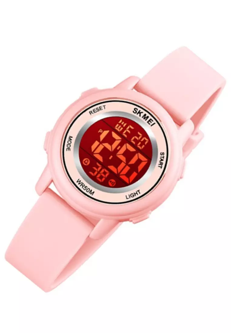 Jam Tangan Digital Anak Waterproof Many Function Strap Tali Material PVC BY15 ORIGINAL