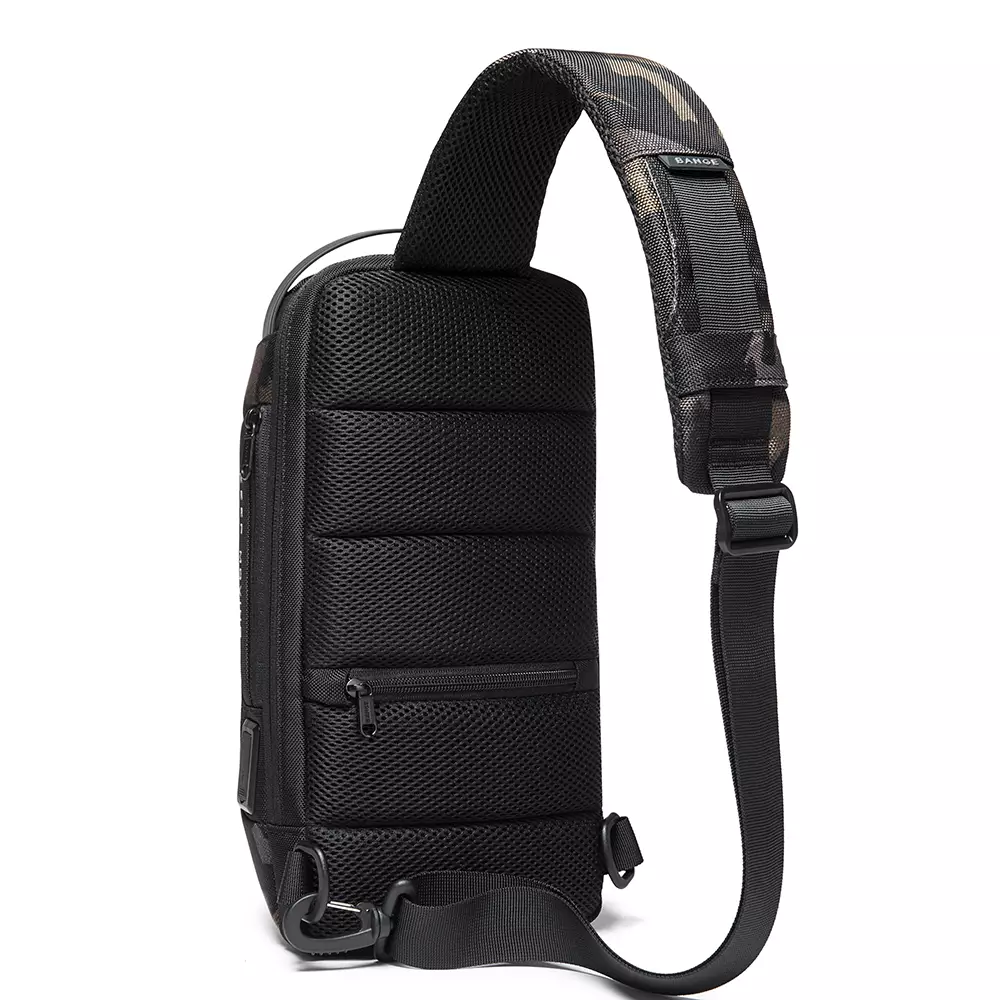 Bange BG22085 Tas Selempang Sling Bag Pria Lock - CAMOFLAGE
