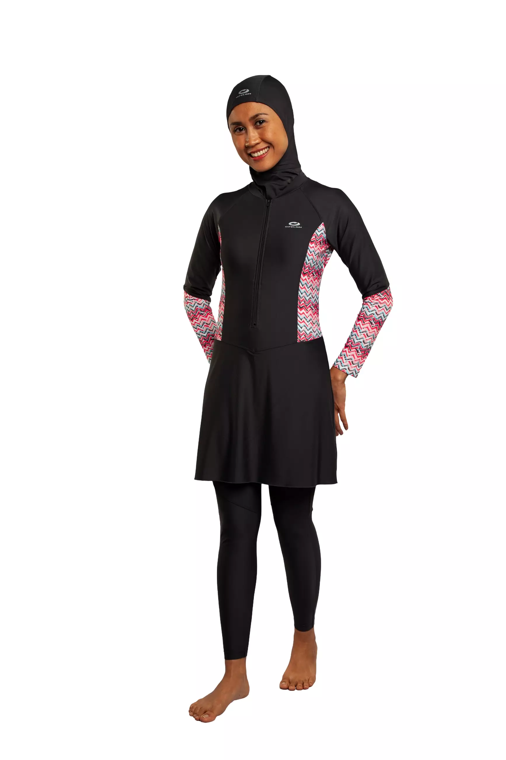 OPELON LADIES DIVING MUSLIM  BAJU RENANG WANITA