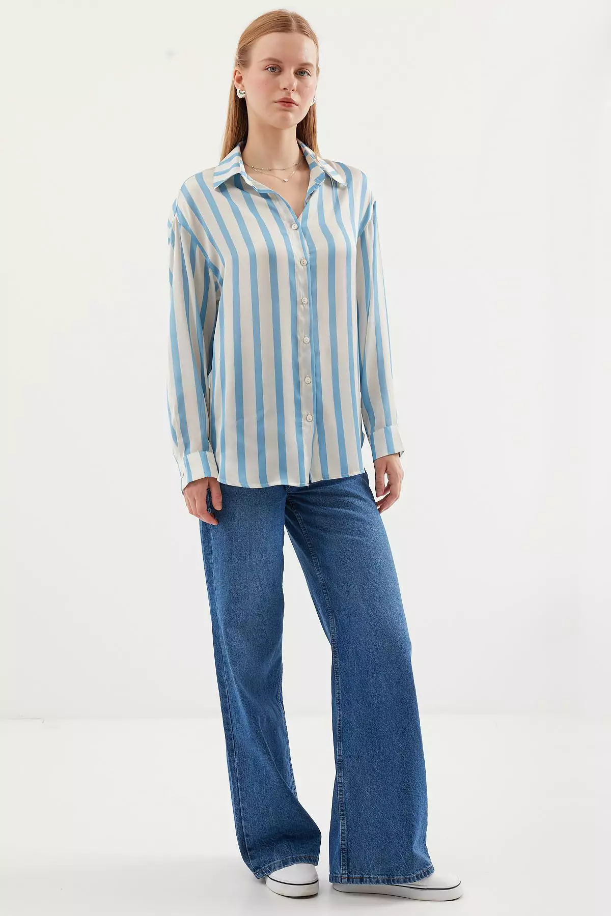 Long Sleeves Collared Shirt